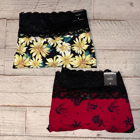 Torrid 2-Pair Of Thongs Size 4X (26) NWT! - Picture 9 of 11